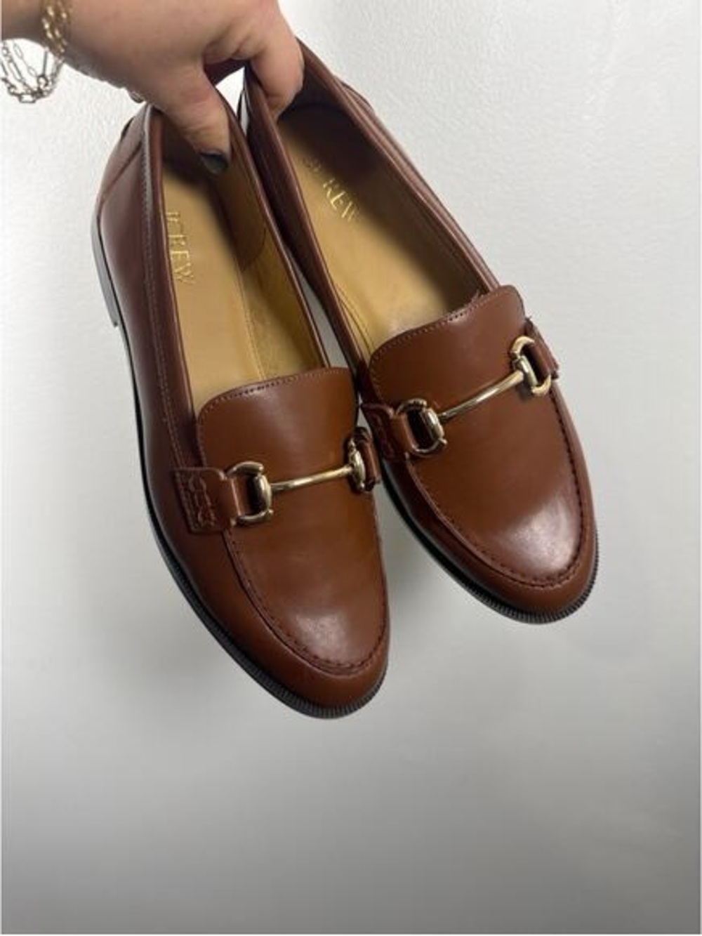 J Crew Classic Horsebith loafer shoes